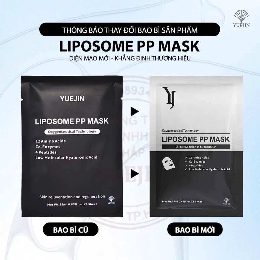 Mặt Nạ Phục Hồi, Cấp Ẩm Đa Tầng Yuejin Liposome PP Mask 25ml