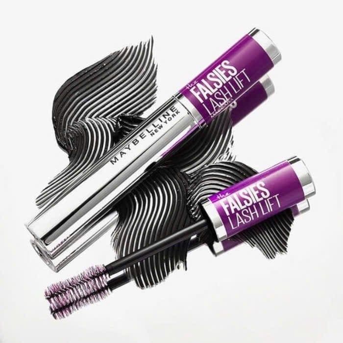 Mascara Maybelline Uốn Mi, Làm Dài Và Dày Mi The Falsies Lash Lift Waterproof - Very Black 8.6ml