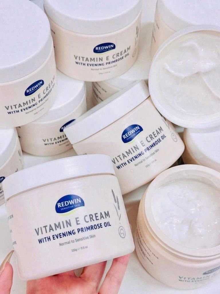 Kem Dưỡng Ẩm Redwin Vitamin E Cream Dưỡng Mặt & Body 330gr