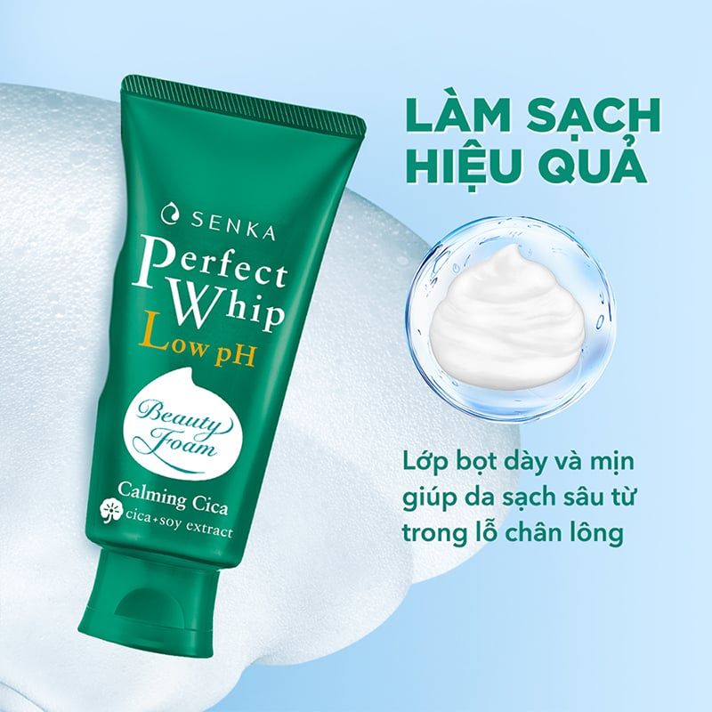 Sữa Rửa Mặt Senka Perfect Whip