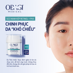 Kem Dưỡng Giúp Căng Bóng Và Sáng Mịn Da Ban Đêm Obagi Retinol + PHA Refining Night Cream 50ml