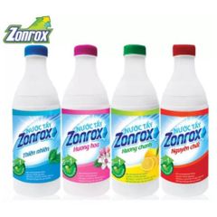Nước Tẩy Quần Áo Zonrox Hương Cỏ Hoa 1L