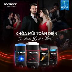 Sáp khử mùi ngăn vệt ố vàng X-Men For Boss 80g