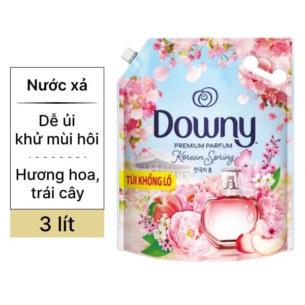 Nước xả vải Downy hương nước hoa túi 3 lít