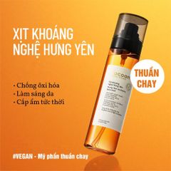 Xịt khoáng nghệ Hưng Yên 130ml Cocoon Sáng da, Cấp ẩm
