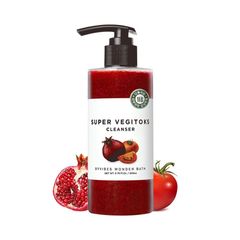 Sữa Rửa Mặt Rau Củ Thải Độc Super Vegitoks Cleanser 300ml