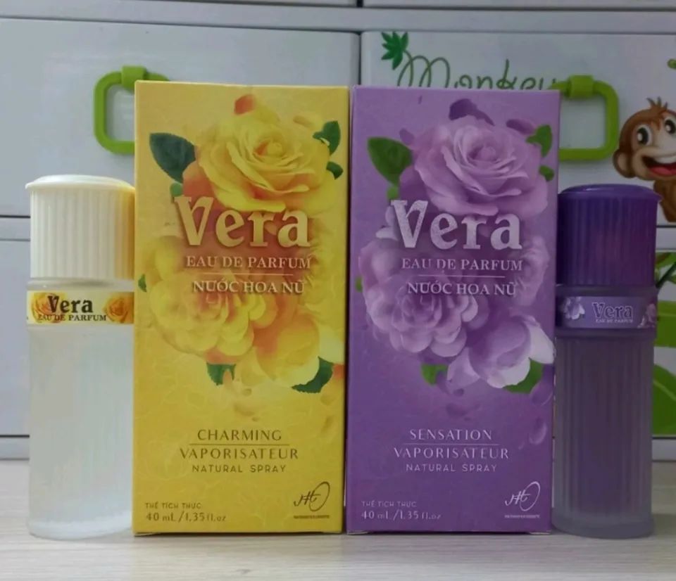 Nước Hoa Vera Màu Vàng 40ml
