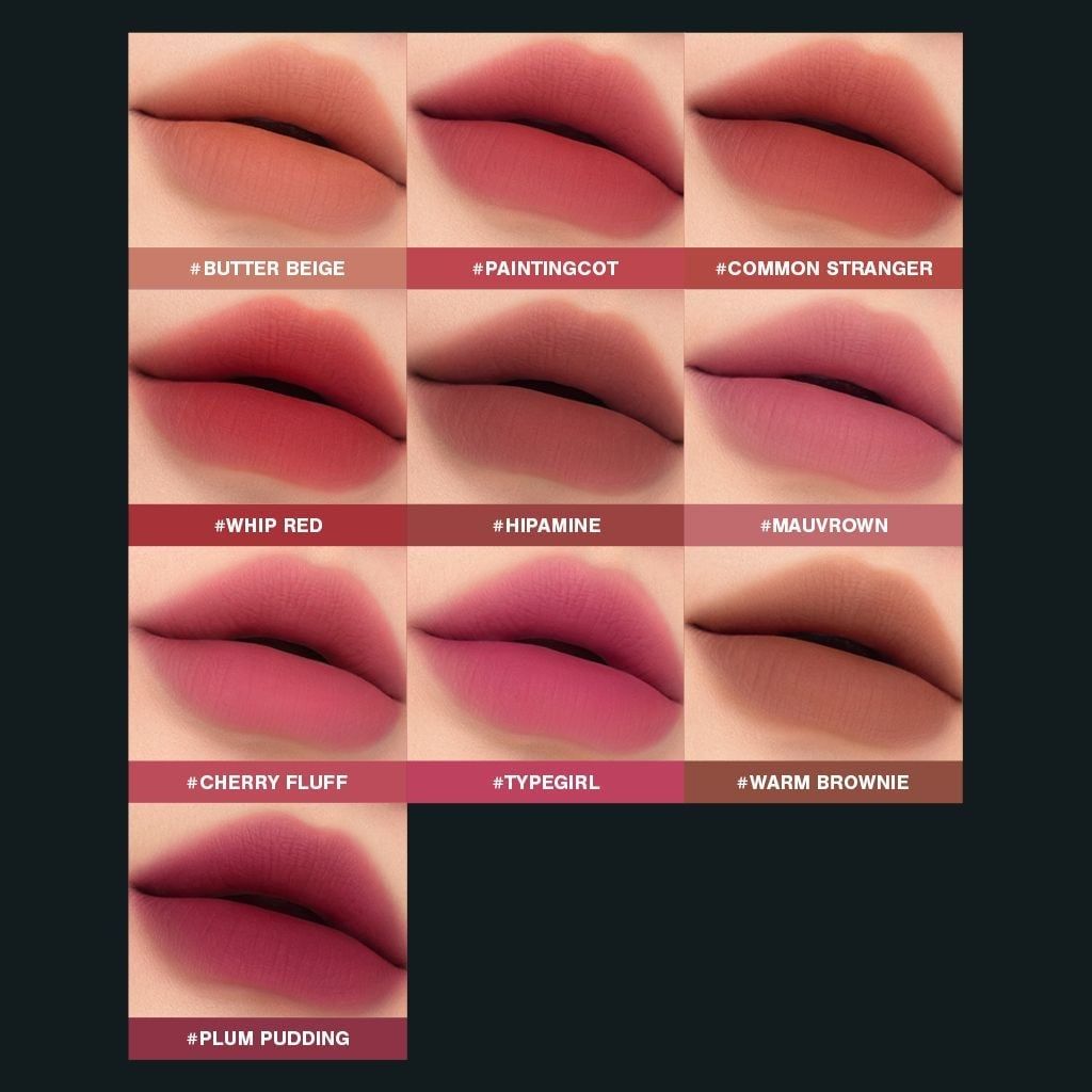 Son Kem Lì 3CE Mịn Mượt Môi Hazy Lip Clay 4g