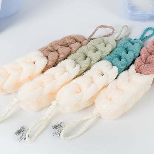 Bông tắm tạo bọt giúp kỳ tẩy da chết dày đẹp (loại 1)