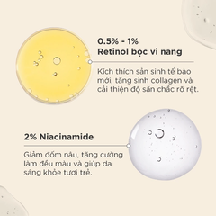 CANDID Retinol Treatment - Tinh Chất Retinol 0.5% 1% Hỗ Trợ Cải Thiện Nền Da 30ml