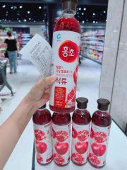 [900ml] Giấm Lựu Daesang Hàn Quốc thơm ngon chống oxy hoá giảm mỡ thừa
