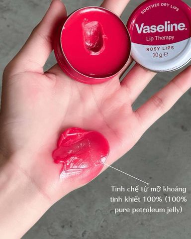Son Dưỡng Môi Vaseline Lip Therapy Rosy Lips 20g