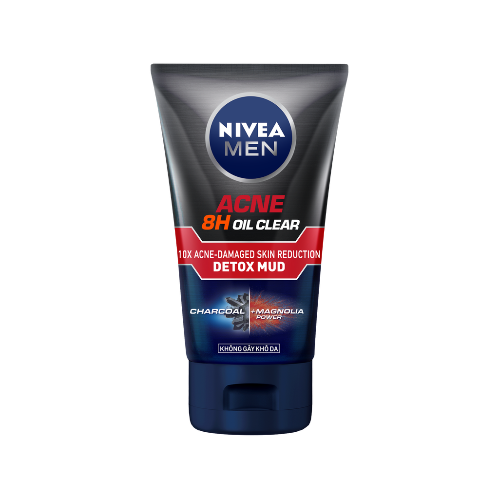 Sữa Rửa Mặt Nivea Men Ngăn Ngừa Mụn & Kiểm Soát Chất Nhờn 100g
