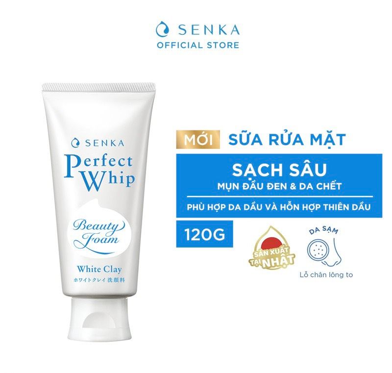 Sữa Rửa Mặt Senka Perfect Whip