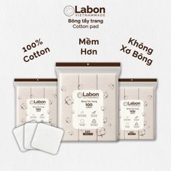 Bông tẩy trang Labon mềm mịn Pure Snow Cotton Pad 150 miếng