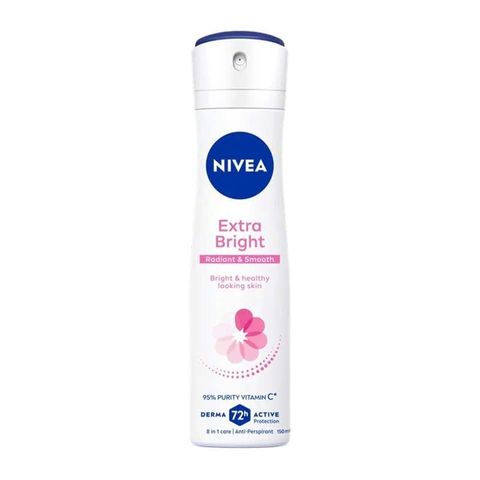 Xịt Khử Mùi Nivea Sáng Mịn & Mờ Thâm Anti-Perspirant Spray 150ml