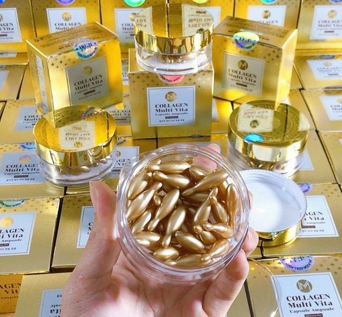 Viên Collagen Tươi JM Multi Vita Ampoule Hàn Quốc 38 Viên