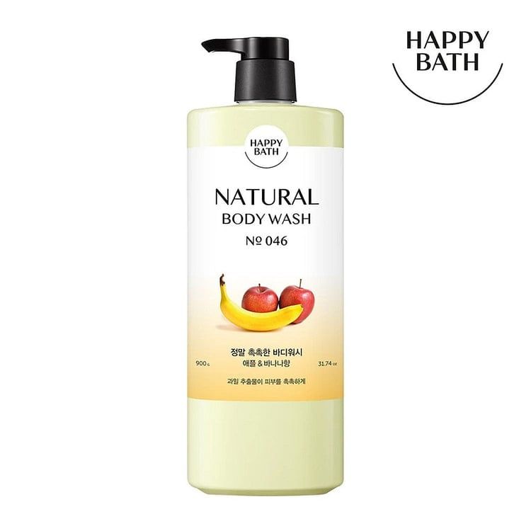 Sữa tắm Happy Bath Natural Body Wash Hàn Quốc 900g
