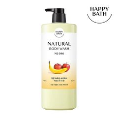 Sữa tắm Happy Bath Natural Body Wash Hàn Quốc 900g