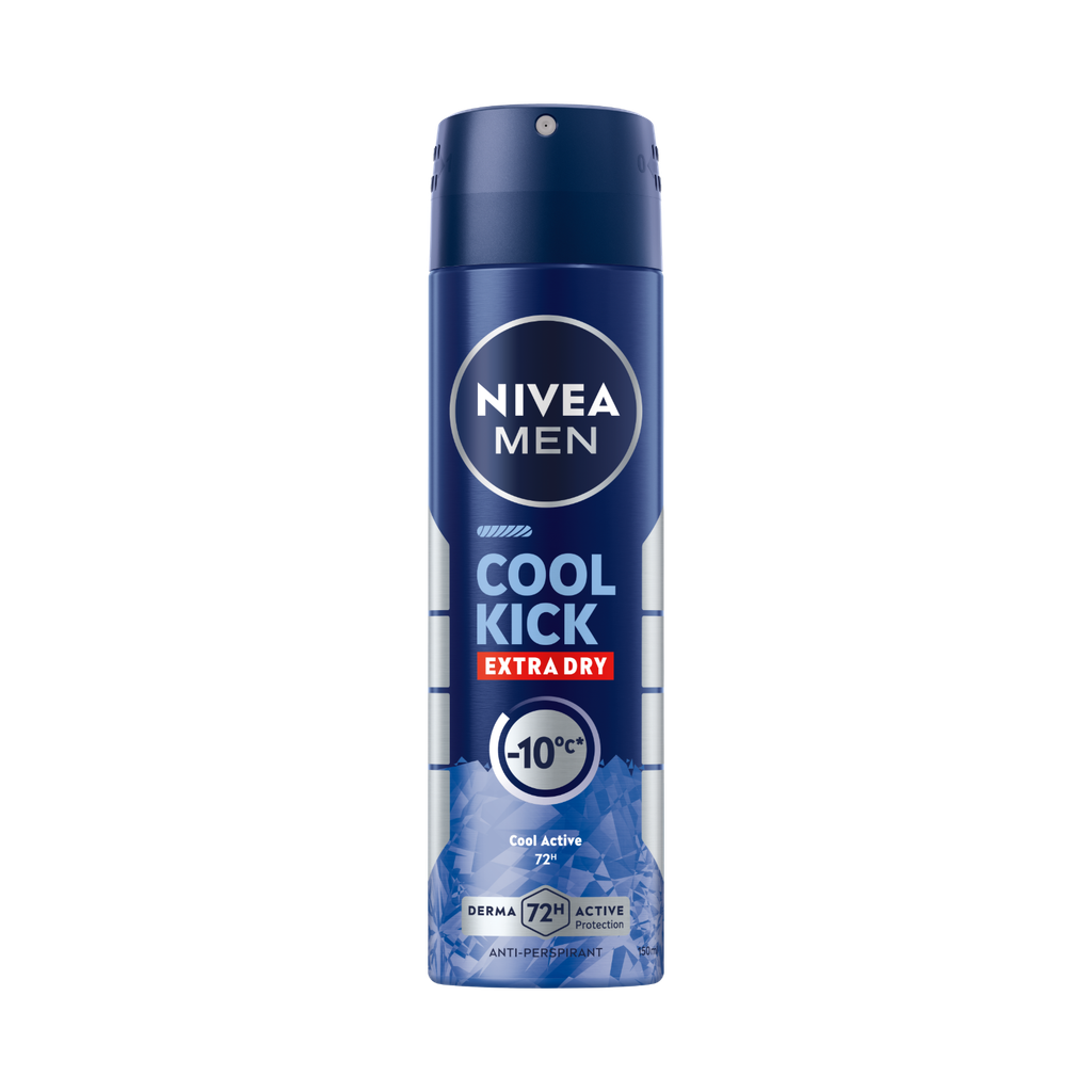 Xịt Khử Mùi Nam Nivea Men 48H 150ml