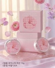 (Mẫu mới) Phấn nước OHUI Ultimate Cover Cushion Moisture Flower Edition 15g (Tặng kèm 2 lõi refill)