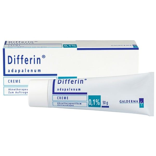 KEM TRỊ MỤN DIFFERIN 0.1% 30G DIFFERIN ADAPALENE 0.1% ACNE TREATMENT