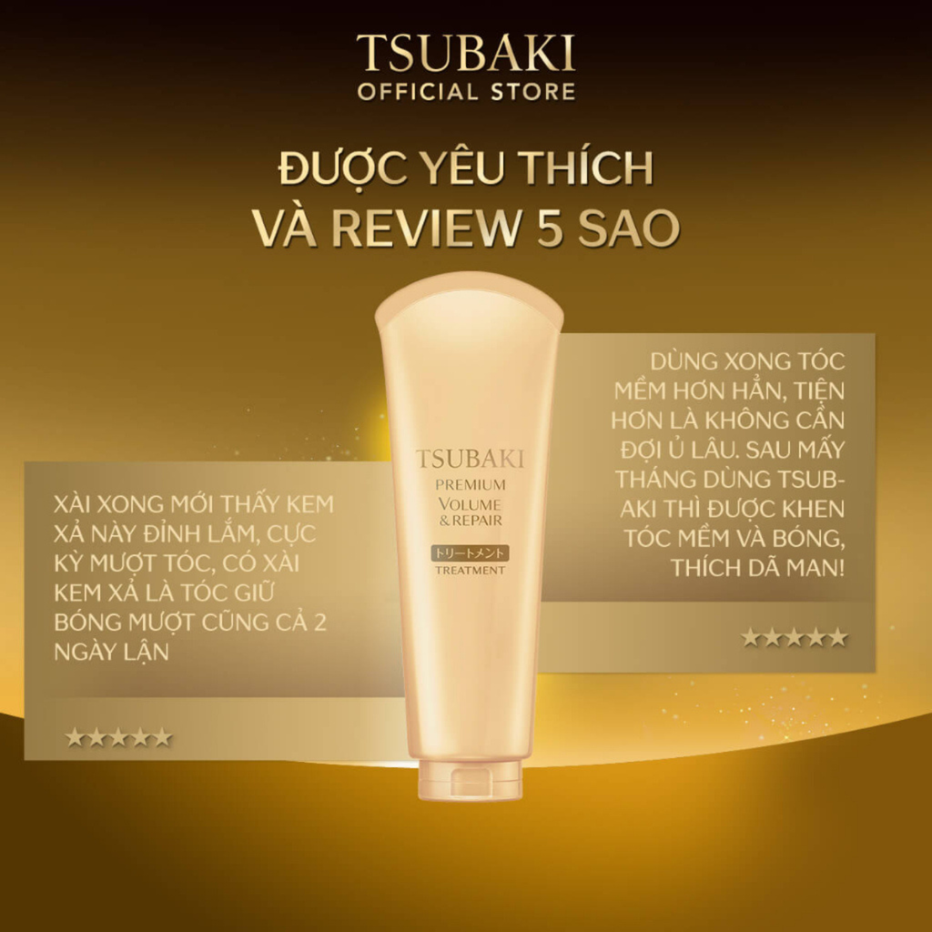 Kem Xả Tsubaki Phục Hồi Ngăn Rụng Tóc 180g