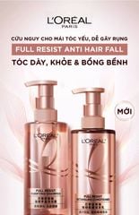 Bộ Dầu Gội Xả L'Oreal Paris Full Resist Purifying Ngăn Ngừa & Giảm Gãy Rụng 440ml x 2 chai