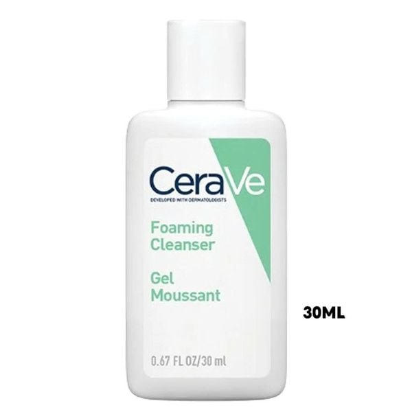 [Mini] Sữa Rửa Mặt Sạch Sâu Da Dầu Cerave 30ML