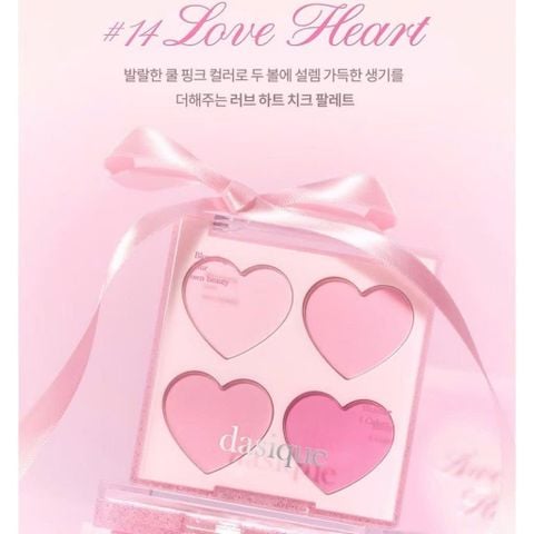 Dasique Phấn má Blending Mood Cheek #14 LOVE HEART 9g