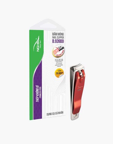 Bấm Móng Tay Thép Carbon Chuyên Dụng Lưỡi Cong Loại Lớn Kềm Nghĩa B.939