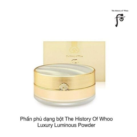 Phấn Phủ Bắt Sáng Dạng Bột Whoo Gongjinhyang Mi Luxury Luminous Powder No.1 (28g)