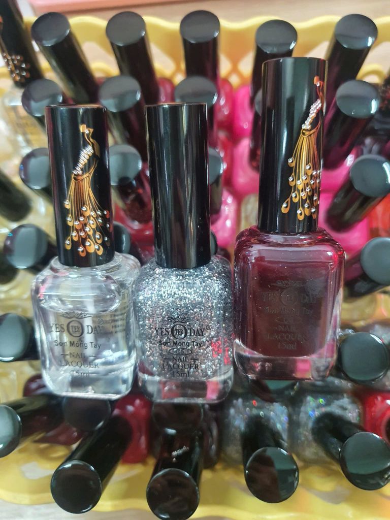 Sơn Móng Tay Thường Tự Khô NAIL LACQUER 15ML (Con Công)