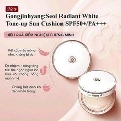 Set Phấn Nước Whoo Gongjinhyang Seol Radiant White Tone Up 70KW