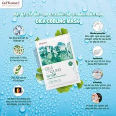 Mặt Nạ Cell Fusion C First / Cica Cooling Mask 27G