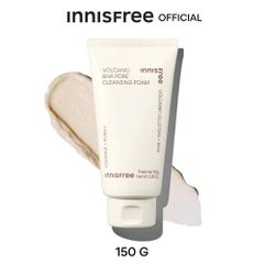 Sữa Rửa Mặt Innisfree Tro Núi Lửa Jeju Volcanic Bha Pore Cleansing Foam Sạch Sâu Se Khít Lỗ Chân Lông 150g