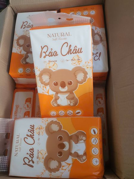 GIẤY RÚT BẢO CHÂU 1350 TỜ * 3 Lớp