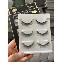 Lông Mi Giả Chồn 3D 3 cặp cao cấp siêu mềm