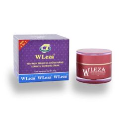 Kem mụn trắng da chống nắng Wleza Acnes Sunblock Whitening Cream Tím 30g