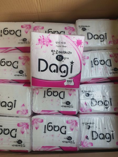 Khăn giấy DAGI premium 24mm (Gói 100 tờ)