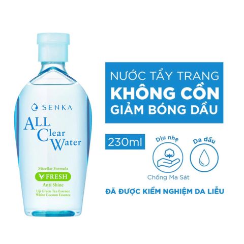 Nước Tẩy Trang Senka All Clear Milky Water