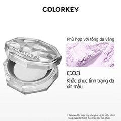 Phấn Phủ Dạng Bột Colorkey Siêu Mịn Lâu Trôi Lasting Naturally-occurring Loose Powder 8g