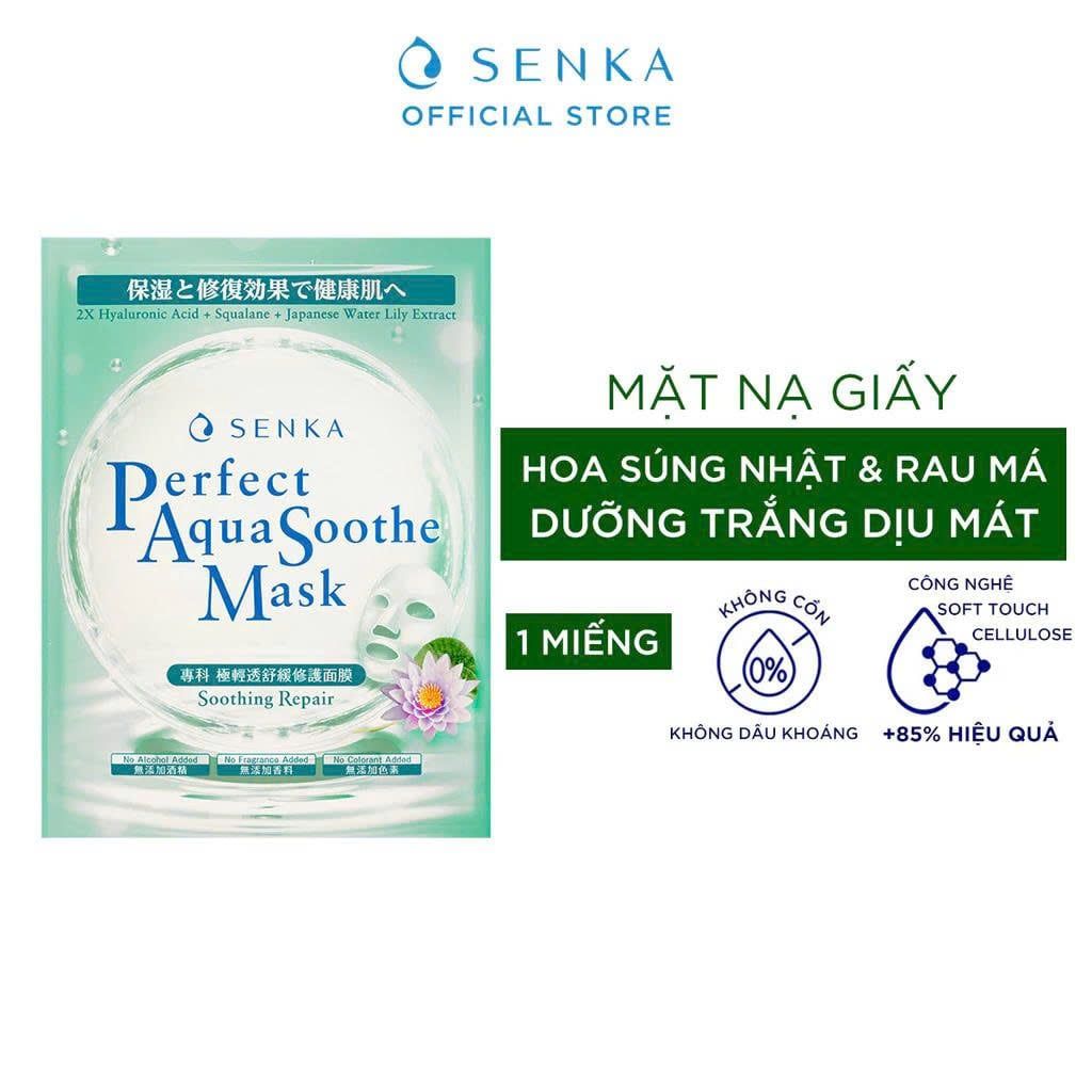 Mặt Nạ Senka Perfect Aqua Mask 25ml