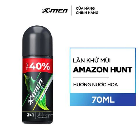 Lăn khử mùi X-Men 70ml Hương Thơm Nam Tính, Khô Thoáng Dài Lâu