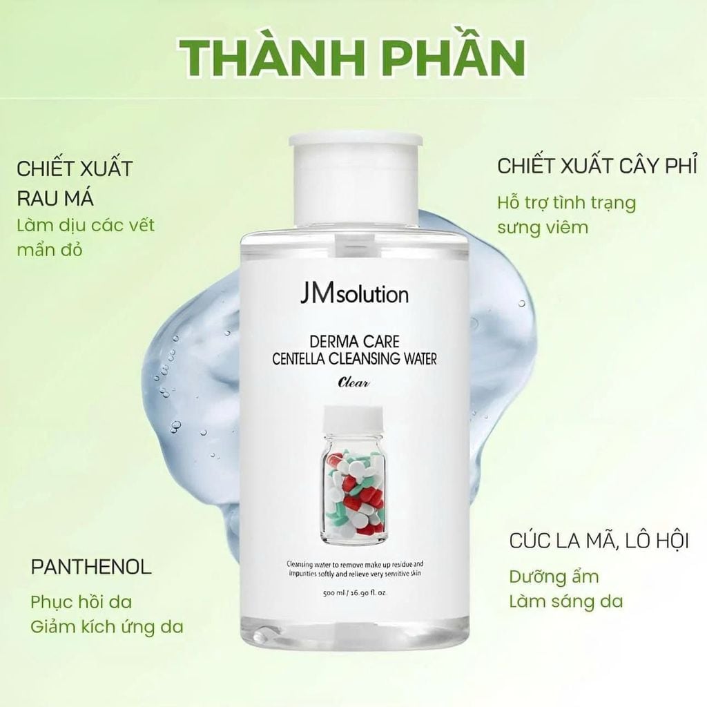 Nước Tẩy Trang JM Solution Cleansing Water