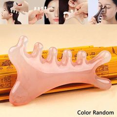KT69036 Dụng cụ giảm béo mặt bằng nhựa , massage mặt cổ hàm tai massage mắt đa chức năng