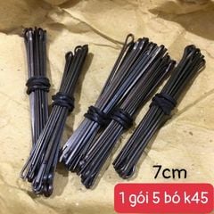 Set 5 bó Kẹp Ghim Tăm xẹt Cài Tóc