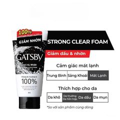 Sữa Rửa Mặt GATSBY Facial Wash 130g