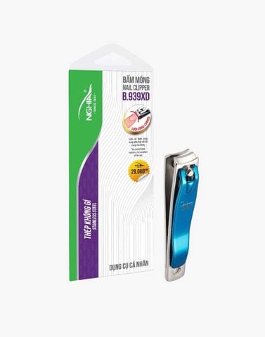 Bấm Móng Tay Thép Carbon Chuyên Dụng Lưỡi Cong Loại Lớn Kềm Nghĩa B.939