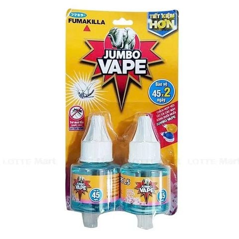 Bộ xông đuổi muỗi Jumbo Vape hương hoa lily 34ml